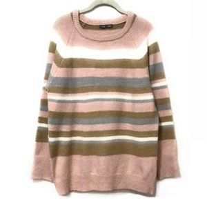 Super-soft Oversized Striped Tunic Sweater NWOT - Size M